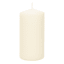 Ivory Unscented Overdip Pillar Candle, 6"