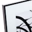 Crosby St. Glass Framed Line Meets Curves Wall Art, 16x20