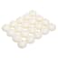 20-Pack Ivory Unscented Overdip Floating Candles