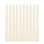 10-Pack Ivory Unscented Taper Candles, 10"