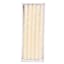10-Pack Ivory Unscented Taper Candles, 10"