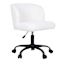 Found & Fable Aubrey Office Chair, White Sherpa