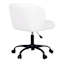 Found & Fable Aubrey Office Chair, White Sherpa