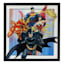 Glass Framed Justice League Print Wall Art, 16"