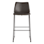 Crosby St. Drake Barstool, Dark Grey