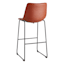 Crosby St. Drake Barstool, Cognac