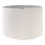 Off-White Oval Medium Table Lamp Shade, 9x14x9