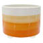 Sunny Club Indoor Orange Ombre Ceramic Pot, Small