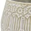 Honeybloom Indoor Natural Flower Pattern Pot, 5.4"