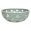 Providence Green Cutout Ceramic Bowl, 6.8x2.5