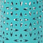Sunny Club Blue Solar Outdoor Lantern, 7"
