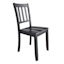 Uptown 5-Piece Wooden Dining Set, Black