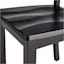 Uptown 5-Piece Wooden Dining Set, Black