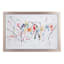 Glass Framed Abstract Print Wall Art, 39x27