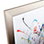 Glass Framed Abstract Print Wall Art, 39x27