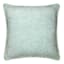 Providence Green Chenille Throw Pillow with Fringe, 18"
