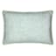 Providence Green Chenille Throw Pillow with Fringe, 14x20