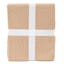 Found & Fable Beige Woven Throw Blanket with Tassels, 50x60