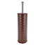 Embossed Oil Rubbed Bronze Metal Toilet Bowl Brush