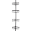 Neil Shower Tension Caddy, Black