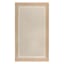 (E514) Fifer Tan Border Outdoor Accent Rug, 2x4