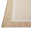 (E514) Fifer Tan Border Outdoor Runner, 2x7