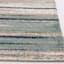 (C203) Tulsa Aqua & Navy Shag Area Rug, 5x7