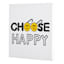 Choose Happy Canvas Wall Art, 12"