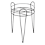 Black Metal Wire Plant Stand, Small
