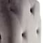 Providence Amelia Square Ottoman, Grey