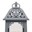 Grey LED Outdoor Lantern, 12"
