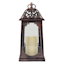 Bronze LED Outdoor Lantern, 12"