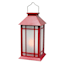 Red Outdoor Solar Lantern, 11"