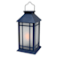 Blue Solar Outdoor Solar Lantern, 11"