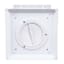 White Outdoor Solar Lantern, 11"
