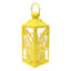 Yellow Butterfly Outdoor Solar Lantern, 15"