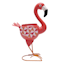 Sunny Club Flamingo Metal Outdoor Garden Statue, 13"