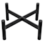 Black Plant Stand, Medium