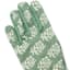 Honeybloom Green Printed Microfiber Glove