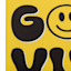 Good Vibes Emoji Canvas Wall Art, 12"