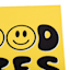 Good Vibes Emoji Canvas Wall Art, 12"