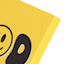 Good Vibes Emoji Canvas Wall Art, 12"