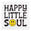 Happy Little Soul Emoji Canvas Wall Art, 12"