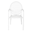 Providence 3-Piece Geo Metal Patio Chat Set, White