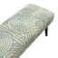 Found & Fable Zen Circle Bench, Green