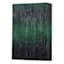 Found & Fable Green Canvas Block Art, 6x8