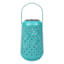 Sunny Club Blue Solar Outdoor Lantern, 7"