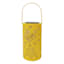 Yellow Butterfly Solar Outdoor Lantern, 8"