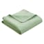 Honeybloom 3-Piece Green Washed Microfiber Quilt Set, Full/Queen