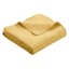 Honeybloom 3-Piece Yellow Washed Microfiber Quilt Set, Full/Queen